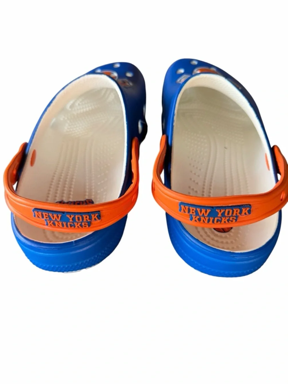 CROCS NEW NBA NY Knicks Classic Clog Size 10 or 12 #B1201A